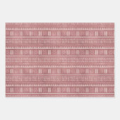 Papieren vellen van metallisch roos voor het oppak (Voorkant 2)