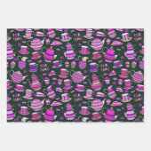 Papieren vellen van schattige theepartijtjes (Voorkant 3)