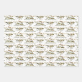 Papieren vellen van waterverf- en bruiloft (Voorkant 3)