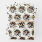 Papieren vellen van waterverf- en bruiloft (In situ)