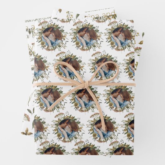 Papieren vellen van waterverf- en bruiloft (In situ)