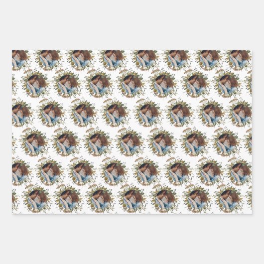 Papieren vellen van waterverf- en bruiloft (Voorkant)