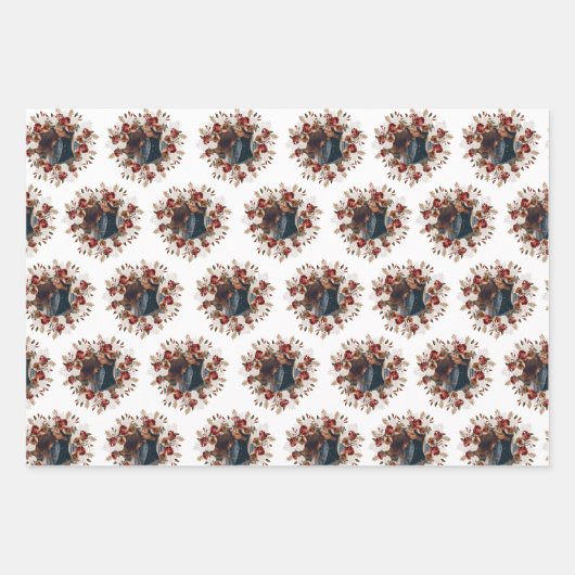 Papieren vellen van waterverf- en bruiloft (Voorkant)