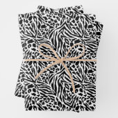 Papieren vellen verpakken-Dierenprint (In situ)