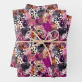 Papieren vellen verpakken-Leopard Print (In situ)