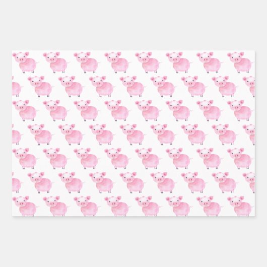 Papieren vellen voor het ompakken van varkens (Voorkant 3)