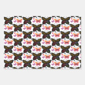 Papieren vellen voor het verpakken van dochters (Voorkant)