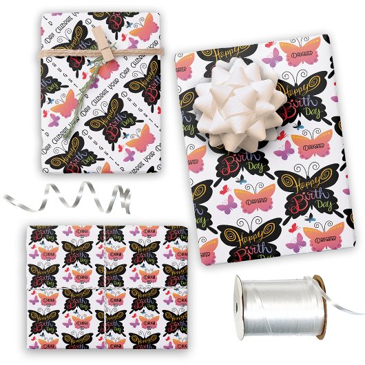 Papieren vellen voor het verpakken van dochters