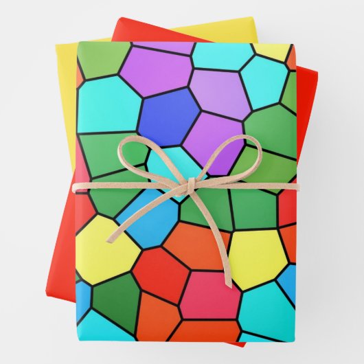 Papieren vellen voor regenboogverdamping van Glas  (In situ)