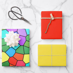 Papieren vellen voor regenboogverdamping van Glas 