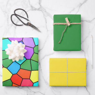 Papieren vellen voor regenboogverdamping van Glas 