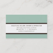 Papieren Visitekaartjes (Achterkant)