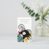 Papieren Visitekaartjes (Staand voorkant)