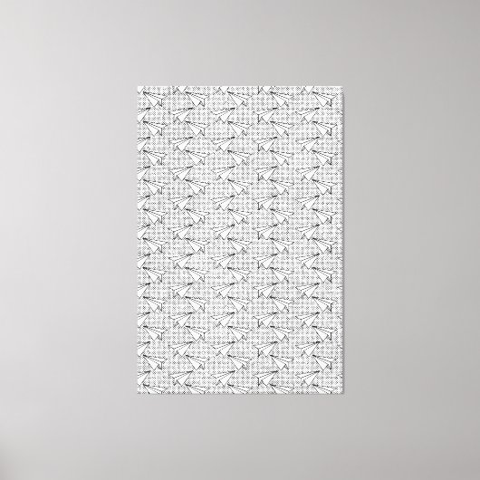 Papieren vlakken  patroon. canvas afdruk (Voorkant)