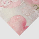 Papieren Vleugels en Rozen Tissuepapier (Detail)