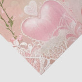 Papieren Vleugels en Rozen Tissuepapier (Detail)