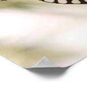 Papieren vlieger vlinder poster (Hoek)