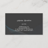 Papieren vliegtuig dat in het Visitekaartje van de (Achterkant)