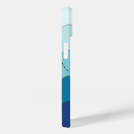 Papieren vliegtuig | Het avontuur begint Case-Mate iPhone Case (Achterkant / Rechts)