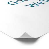 Papieren vliegtuig in de luchtmachtpartij poster (Hoek)