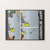 Papieren vliegtuig Jigzaag Puzzle Legpuzzel (Horizontaal)