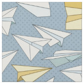 papieren vliegtuig stof (Close Up)