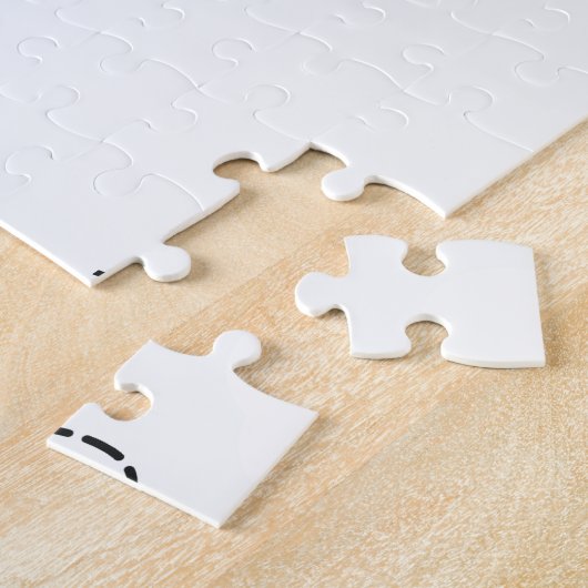 papieren vliegtuigen legpuzzel (Zijkant)