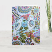 Papieren vogels I Kaart (Voorkant)