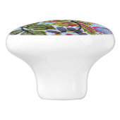 Papieren vogels I Keramische Knop (Zijkant)