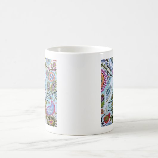 Papieren vogels I Koffiemok (Center)