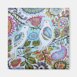 Papieren vogels I Magneet