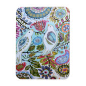 Papieren vogels I Magneet (Verticaal)