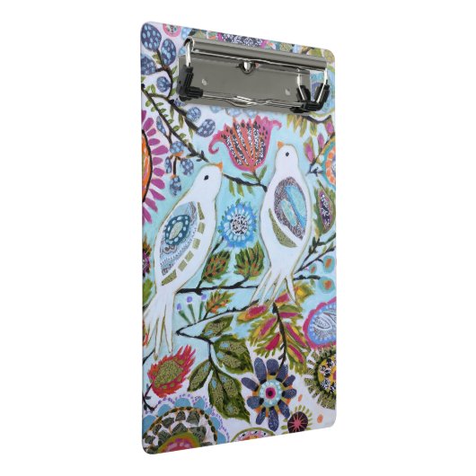 Papieren vogels I Mini Klembord (Schuin)