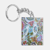 Papieren vogels I Sleutelhanger (Voorkant Links)
