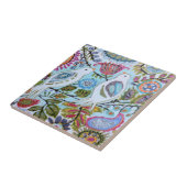 Papieren vogels I Tegeltje (Zijkant)