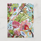 Papieren vogels II Briefkaart (Voorkant)