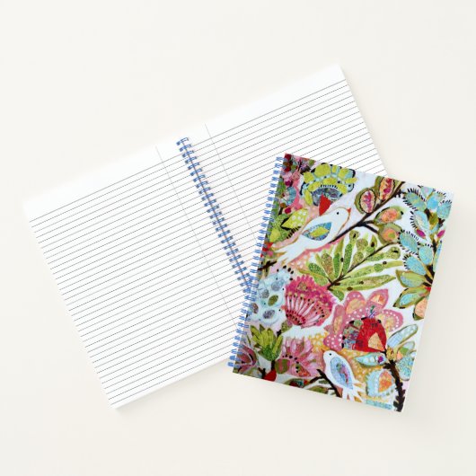 Papieren vogels II Notitieboek (Binnen)