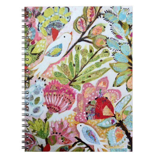 Papieren vogels II Notitieboek (Voorkant)