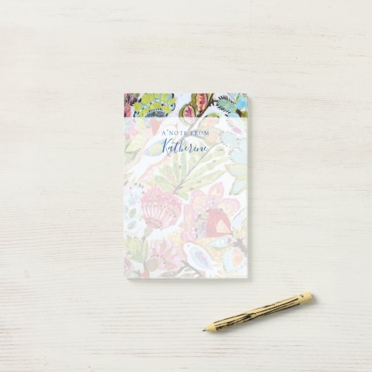 Papieren vogels II Post-it® Notes (Op bureau)