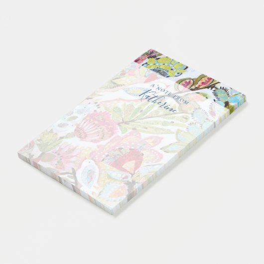 Papieren vogels II Post-it® Notes (Schuin)