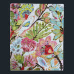 Papieren vogels II Puzzel<br><div class="desc">Deze zoete afdruk kenmerkt kleurrijke papiervogels | Door Karen Fields</div>