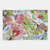 Papieren vogels II Theedoek (Horizontaal)