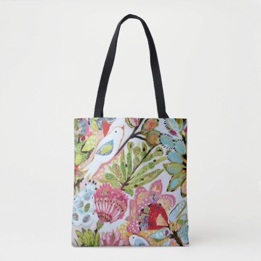 Papieren vogels II Tote Bag (Voorkant)