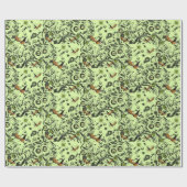 Papieren vogels ompakken cadeaupapier (Vlak)