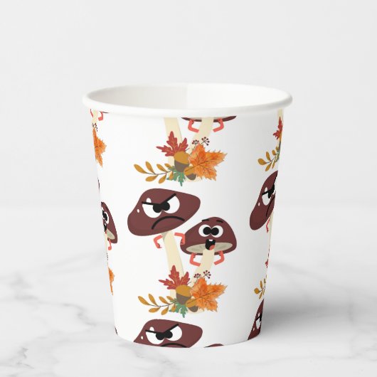 PAPIEREN VOOR MUSHROOM-VRIENDS PAPIEREN BEKERS (Links)