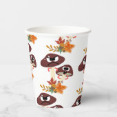 PAPIEREN VOOR MUSHROOM-VRIENDS PAPIEREN BEKERS (Voorkant)