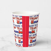 PAPIEREN VOOR TRUMP-TREIN BEKERS (Rechts)