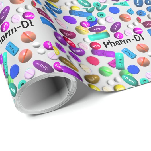 Papieren vullingen voor apothekers cadeaupapier (Rol Hoek)