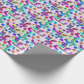 Papieren vullingen voor apothekers cadeaupapier (Hoek)