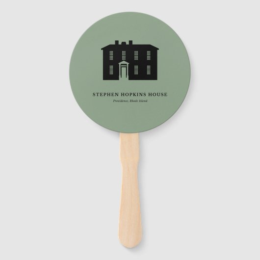 Papieren waaier (10) — Stephen Hopkins House (Voorkant)
